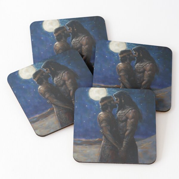Item preview, Enkidu & Gilgamesh designed and sold by AndroscopedMen.