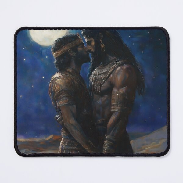 Item preview, Enkidu & Gilgamesh designed and sold by AndroscopedMen.