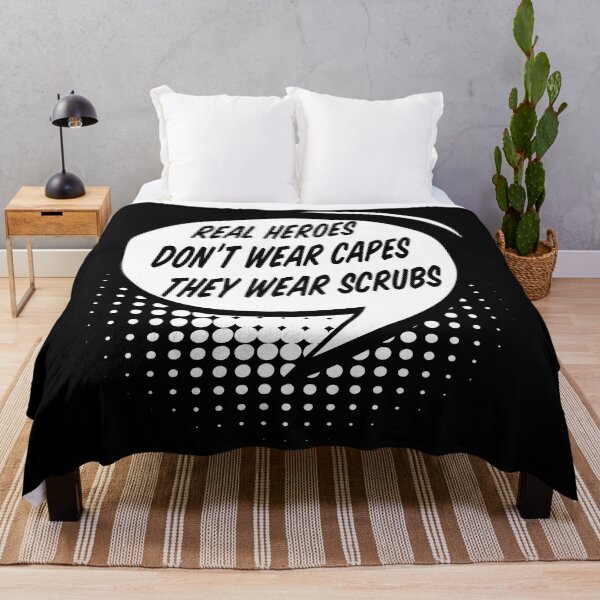 Item preview, Real Heroes Dont Wear Capes They Wear Scrubs designed and sold by PNGShop.