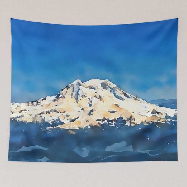 Item preview, Mount Rainier (Watercolor) designed and sold by flyscenicair.