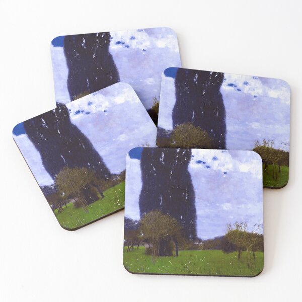 Item preview, Gustav Klimt - The Tall Poplar Trees 2 designed and sold by irynaartbyim.