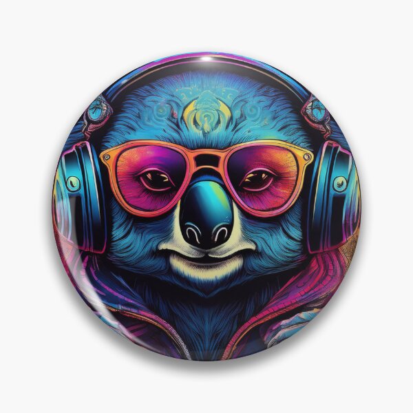 Item preview, Graffiti koala in Headphones designed and sold by Boxing Kangaroo Retail Company.