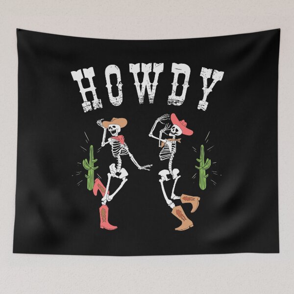 Item preview, Howdy Hottie Two Cowboy Skeletons In Love designed and sold by PNGShop.