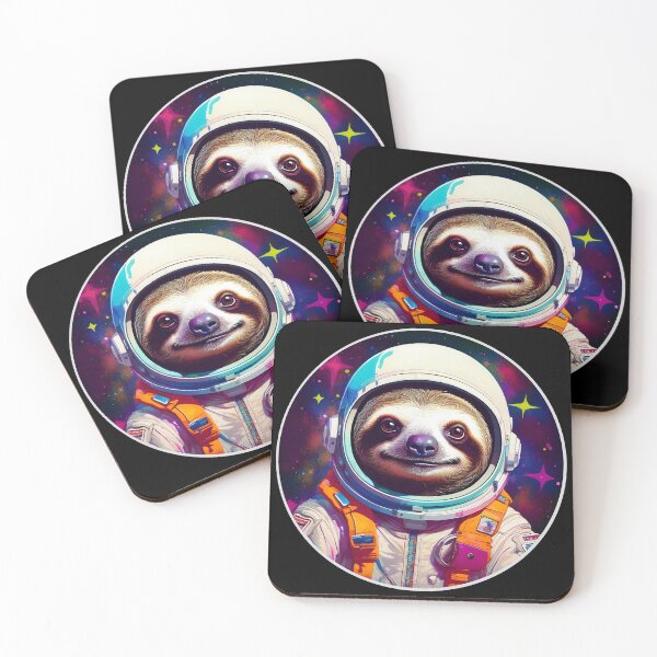 Item preview, Graffiti image of an Astronaut Sloth  designed and sold by Boxing Kangaroo Retail Company.