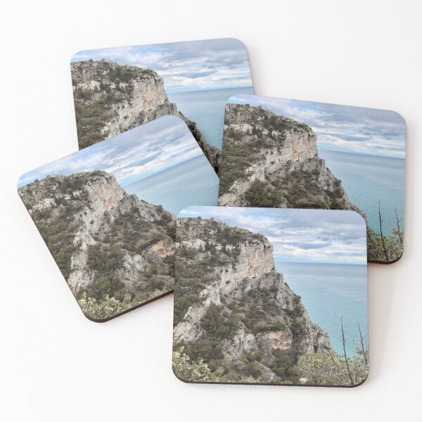 Item preview, Rocky Cliffs on the Ocean in Liguria designed and sold by Quoppidou.
