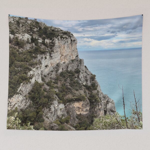 Item preview, Rocky Cliffs on the Ocean in Liguria designed and sold by Quoppidou.