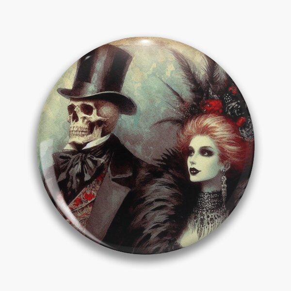 Item preview, Death and his Mistress designed and sold by Natalia Montenegro.