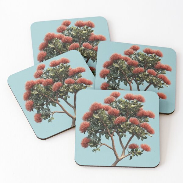 Item preview, Pohutakawa Plain designed and sold by Ruru Digital .