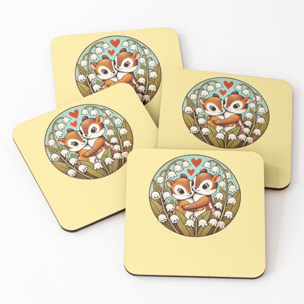 Item preview, Valentine's day Chipmunks designed and sold by FrictionMaxxing.