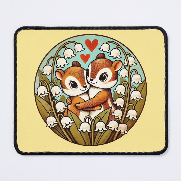 Item preview, Valentine's day Chipmunks designed and sold by FrictionMaxxing.