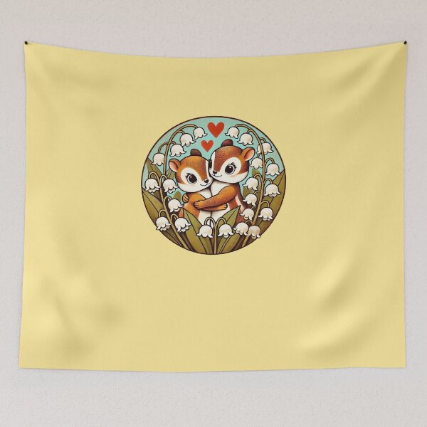 Item preview, Valentine's day Chipmunks designed and sold by FrictionMaxxing.