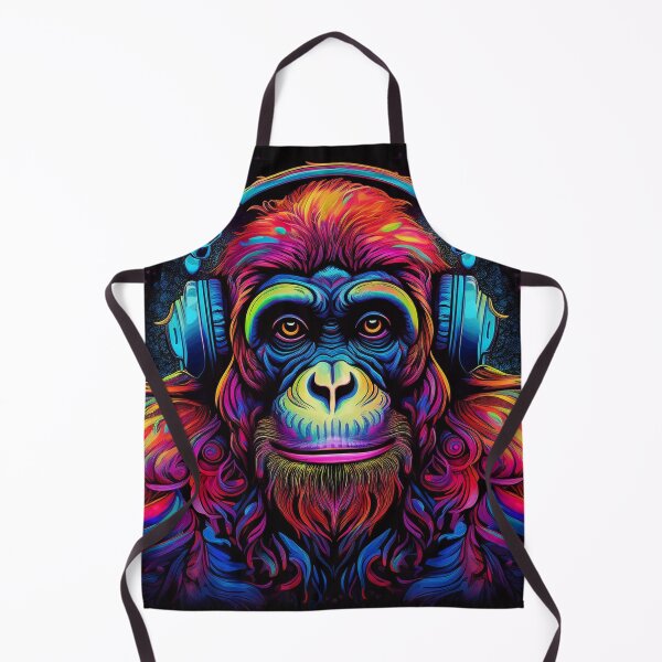 Item preview, Graffiti orangutan in Headphones designed and sold by Boxing Kangaroo Retail Company.