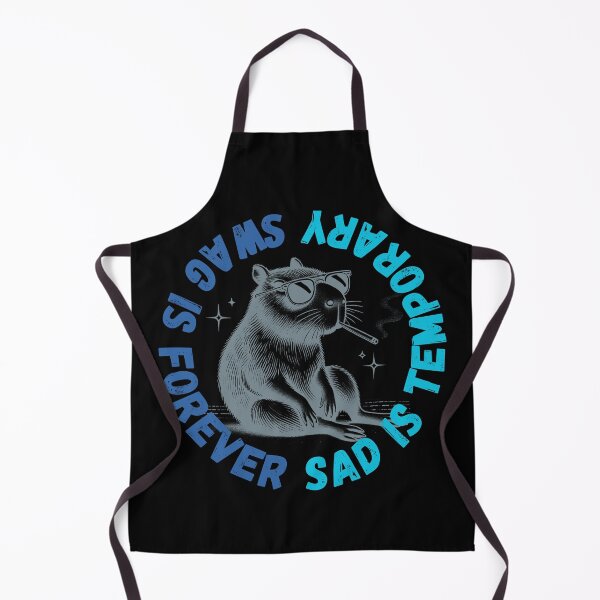 Item preview, Sad is temporary Swag is forever, Perfect gift for anyone who loves humor and trendy animal-themed art designed and sold by FelkMariShop.
