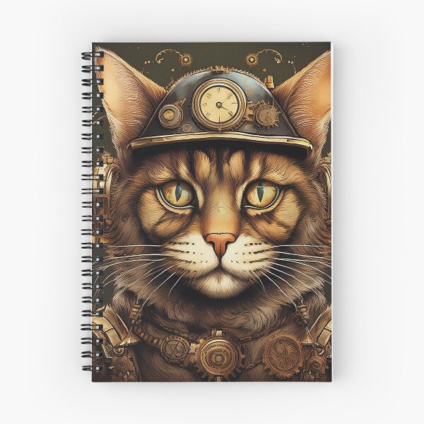 Item preview, Graffiti Steampunk Cat designed and sold by Boxing Kangaroo Retail Company.