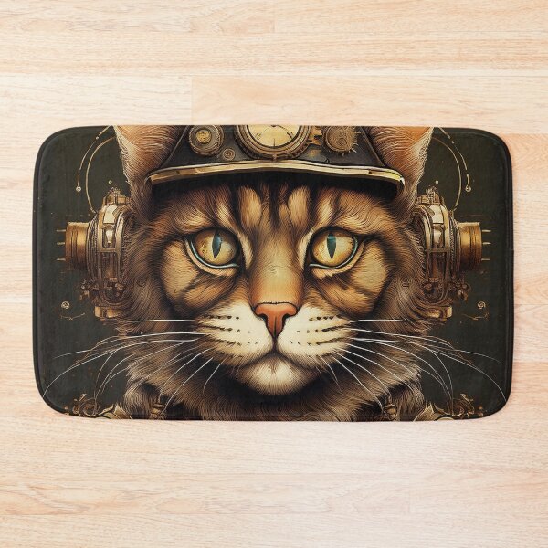 Item preview, Graffiti Steampunk Cat designed and sold by Boxing Kangaroo Retail Company.