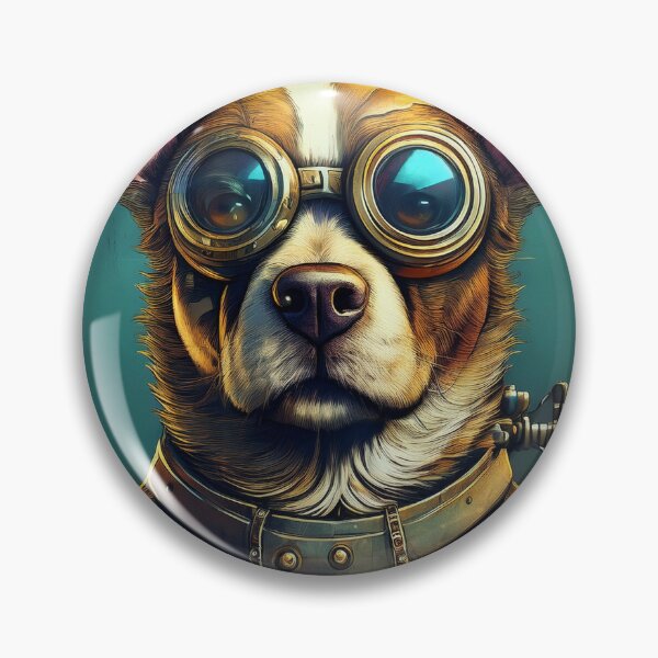 Item preview, Graffiti Steampunk Dog designed and sold by Boxing Kangaroo Retail Company.