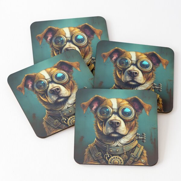Item preview, Graffiti Steampunk Dog designed and sold by Boxing Kangaroo Retail Company.