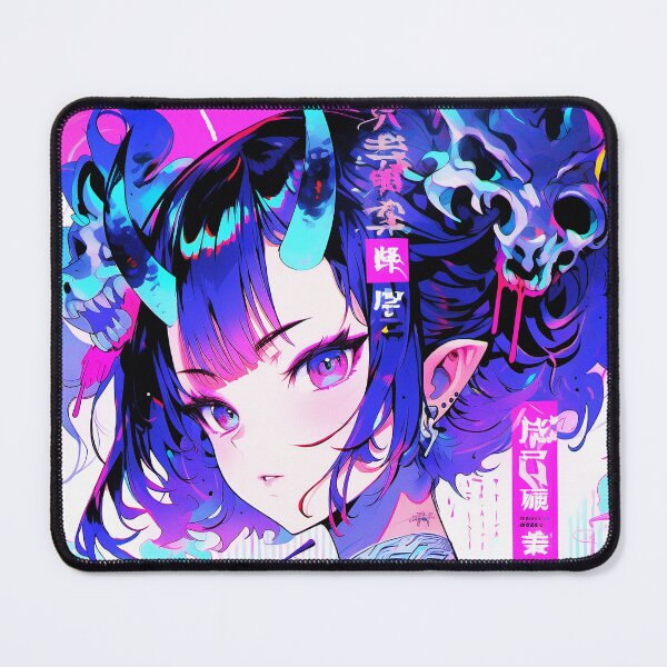 Item preview, Cute anime demon girl designed and sold by iWallGlow.