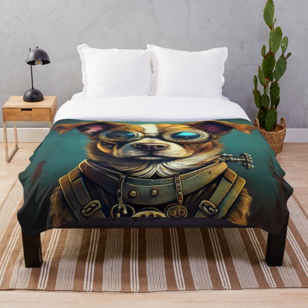Item preview, Graffiti Steampunk Dog designed and sold by Boxing Kangaroo Retail Company.