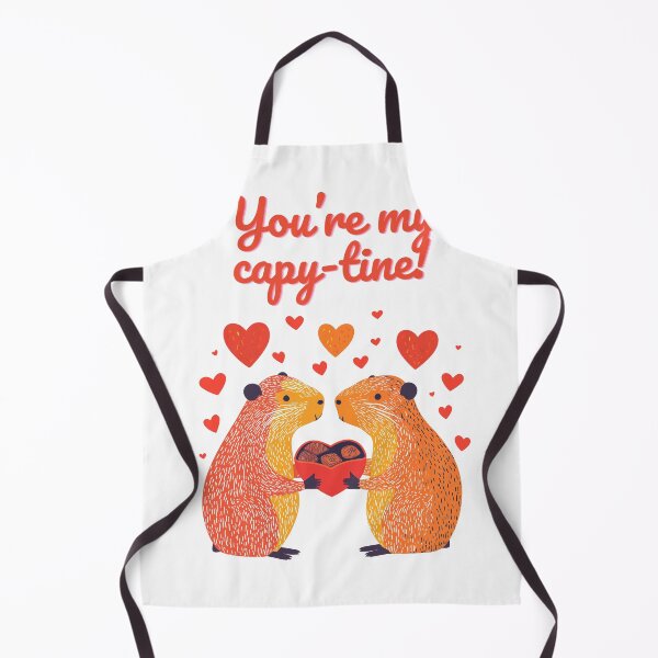 Item preview, Romantic Capybara Design – You’re My Capy-tine! designed and sold by VisualArtsOasis.