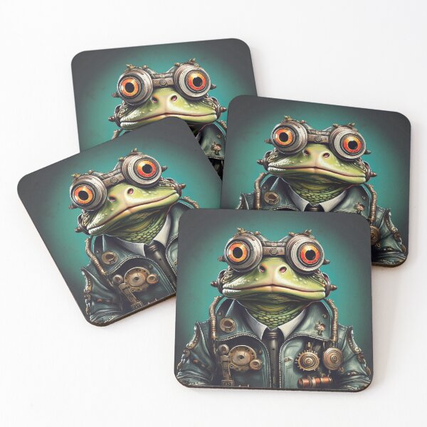 Item preview, Graffiti Steampunk Frog designed and sold by Boxing Kangaroo Retail Company.
