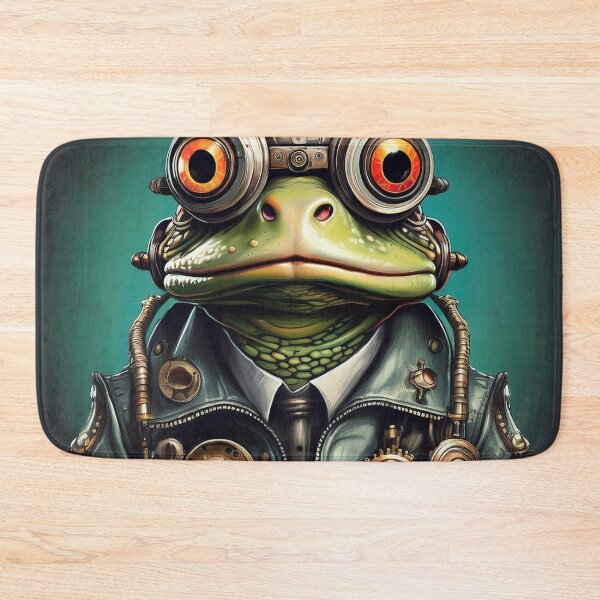 Item preview, Graffiti Steampunk Frog designed and sold by Boxing Kangaroo Retail Company.