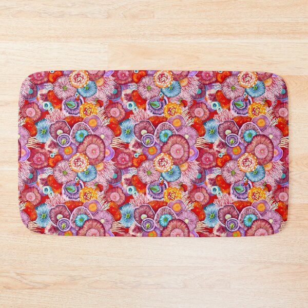 Item preview, Colorful Mushroom Illustration: Vibrant and Detailed Artwork for Nature Lovers designed and sold by Pandositive.