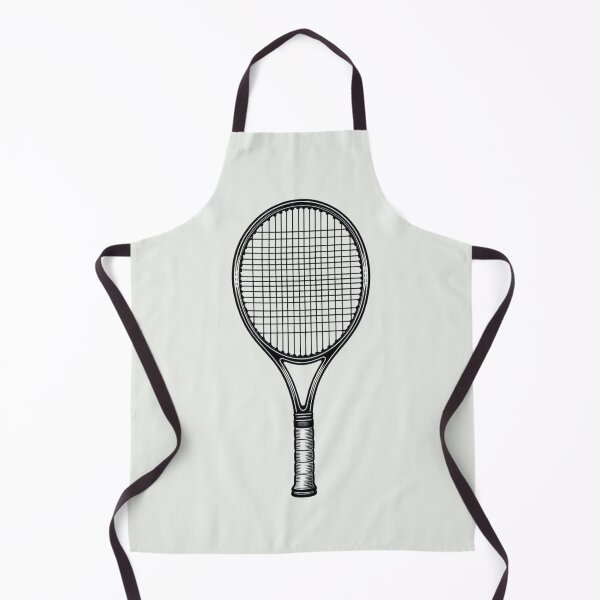 Artikelvorschau, Nur ein Tennisschläger, Alabaster / Kein Hintergrund, großes Muster entworfen und verkauft von Gaborai.