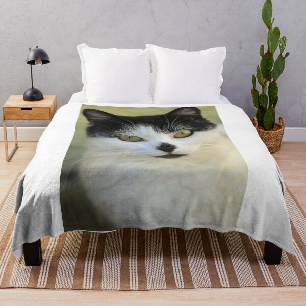 Item preview, Portrait of cute street cat designed and sold by olena2552.