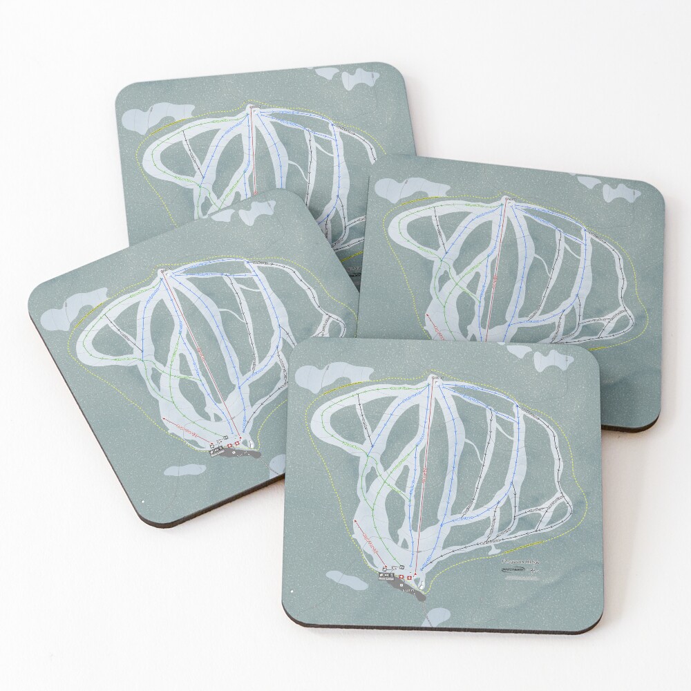 Item preview, Coasters (Set of 4) designed and sold by mapsynergy.