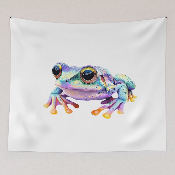 Item preview, Bold Pop Art Frog – Geometric and Colorful designed and sold by daila70.