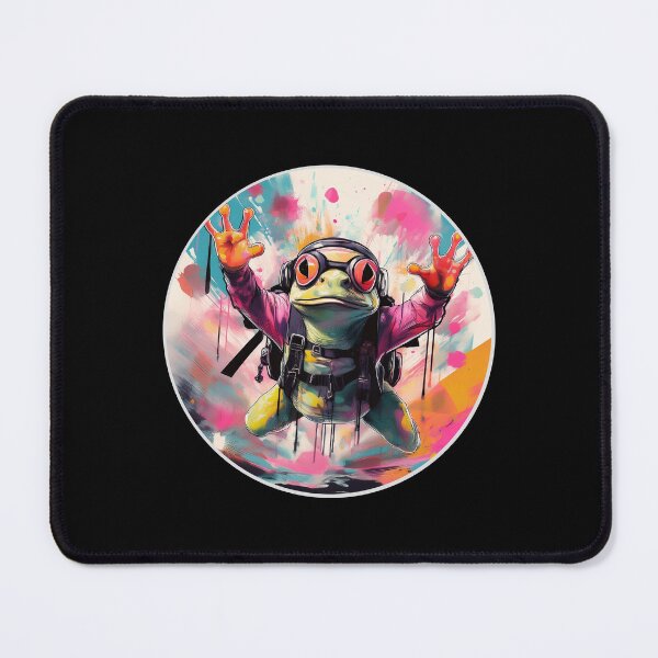 Item preview, Graffiti Sky diving Frog designed and sold by Boxing Kangaroo Retail Company.