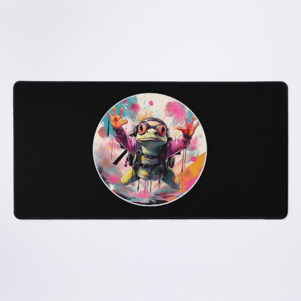 Item preview, Graffiti Sky diving Frog designed and sold by Boxing Kangaroo Retail Company.