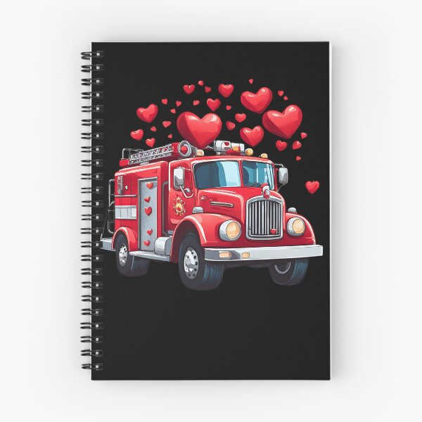 Item preview, Wee Woo Squad, Firefighter, Fire Truck, Fireman, big Truck for Valentine Day designed and sold by Printek.