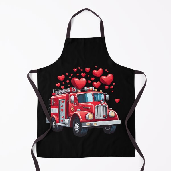 Item preview, Wee Woo Squad, Firefighter, Fire Truck, Fireman, big Truck for Valentine Day designed and sold by Printek.