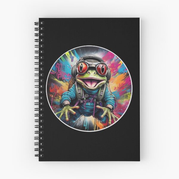 Item preview, Graffiti Sky diving Frog designed and sold by Boxing Kangaroo Retail Company.