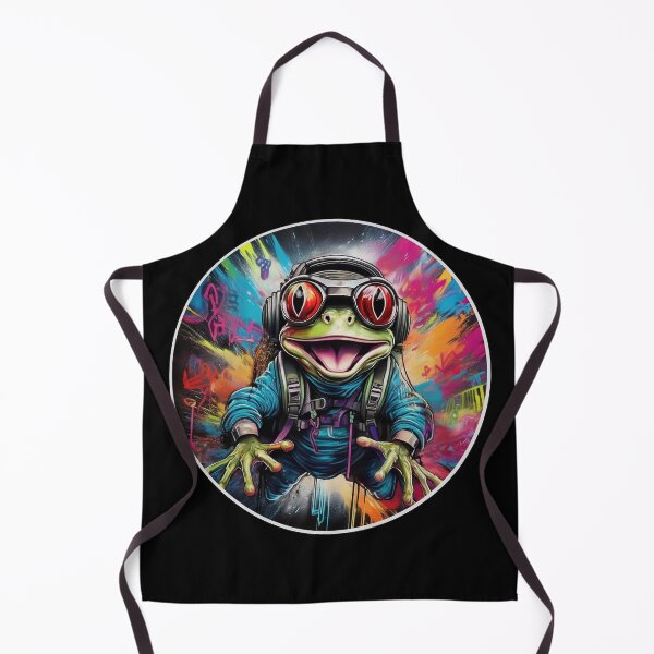Item preview, Graffiti Sky diving Frog designed and sold by Boxing Kangaroo Retail Company.