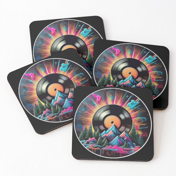 Item preview, Music Mountain Sunset Graffiti  designed and sold by Boxing Kangaroo Retail Company.