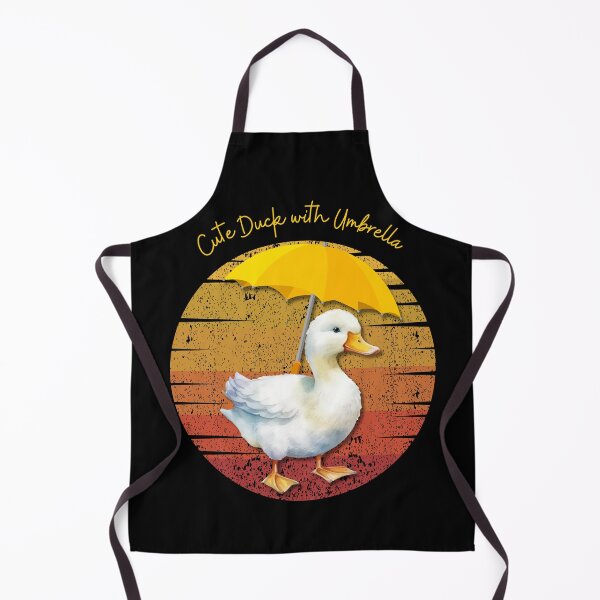 Item preview, Cute Duck with Umbrella designed and sold by Agu210.