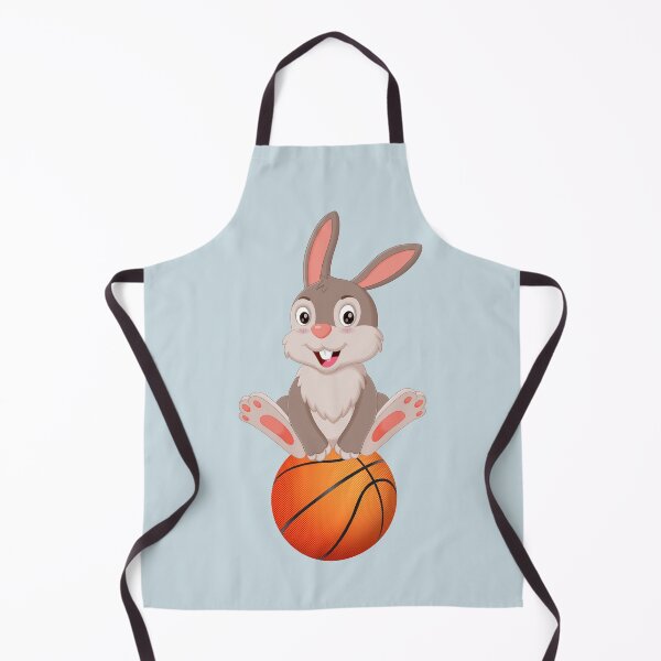 Item preview, Bunny siting on a basketball designed and sold by SimpleUla.