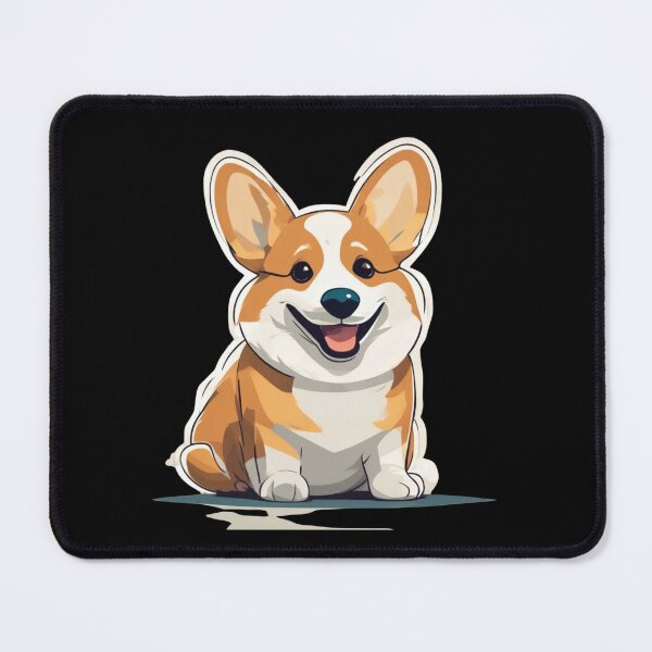 Item preview, Loves Welsh Corgi Smiling Puppy Doggy Pet Animal Dog Lovers  designed and sold by Kia Blaze.