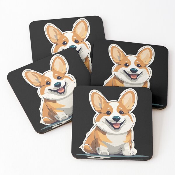 Item preview, Loves Welsh Corgi Smiling Puppy Doggy Pet Animal Dog Lovers  designed and sold by Kia Blaze.