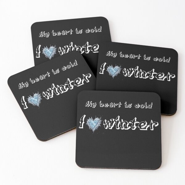 Item preview, Winter Sports: My heart is cold, I love winter designed and sold by IrgumS.