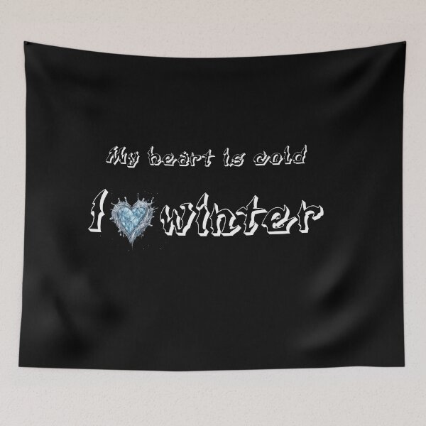 Item preview, Winter Sports: My heart is cold, I love winter designed and sold by IrgumS.