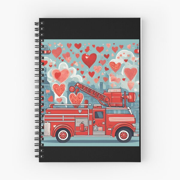 Item preview, Wee Woo Squad, Firefighter, Fire Truck, Fireman, big Truck for Valentine Day designed and sold by Printek.