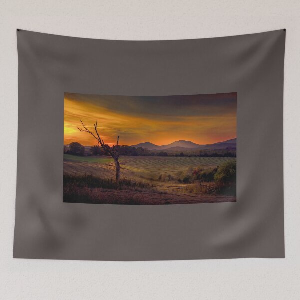 Item preview, Heavenly Virginia Blue Ridge Farm Sunset designed and sold by nbrandsberg.