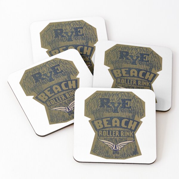 Item preview, Rye Beach Roller Rink Huron Ohio Roller Skating Rink Sticker Decal Label designed and sold by tislord.
