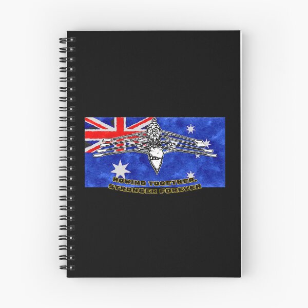 Item preview, Rowing Together, Stronger Forever - Australian Team Spirit Artwork designed and sold by Michael van der Hoorn.