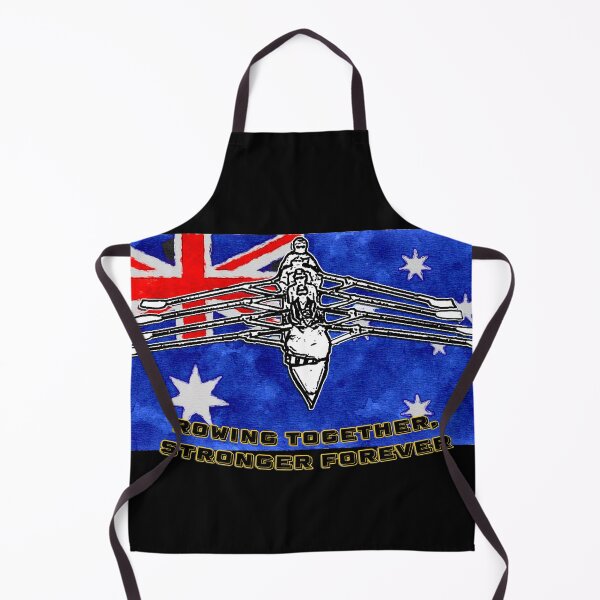 Item preview, Rowing Together, Stronger Forever - Australian Team Spirit Artwork designed and sold by Michael van der Hoorn.