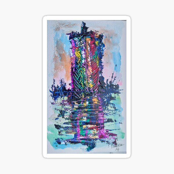 Architetture oniriche. Dreamlike architectures. Sticker
